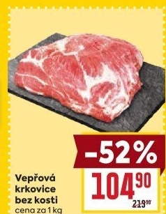 Vepřová krkovice bez kosti