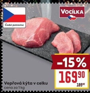 Vepřová kýta Vocílka