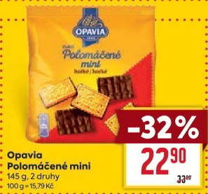 Zlaté polomáčené mini Zlaté Opavia