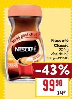 Instantní káva Nescafé Classic