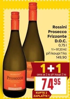 Prosecco DOC Frizzante Rossini