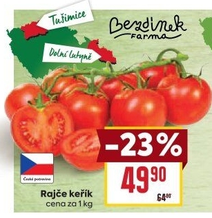 Rajčata keříková Farma Bezdínek