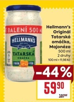Tatarská omáčka Hellmann'