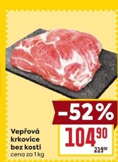 Vepřová krkovice bez kosti