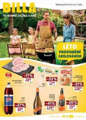 akční leták BILLA 12.6.2024-2.7.2024