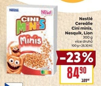 Cereálie Cini Minis Minis Nestlé