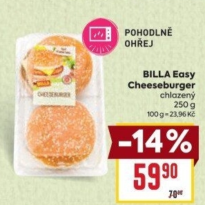 Cheeseburger Easy Billa