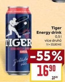 Energetický nápoj Tiger