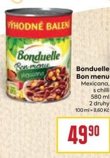 Fazole Mexicana Bon Menu Bonduelle