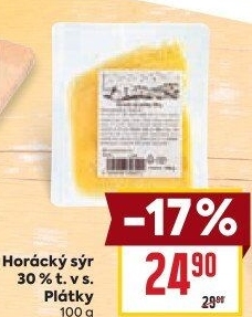 Horácký sýr 30%