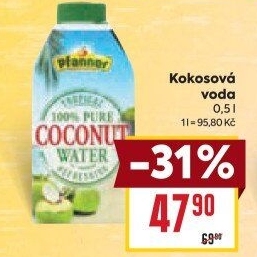 Kokosová voda Pfanner