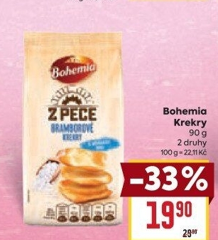 Krekry Z pece Bohemia Chips