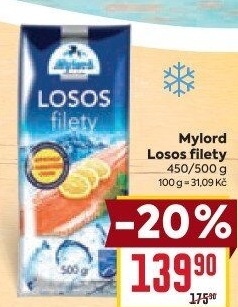 Losos filety mražený Mylord