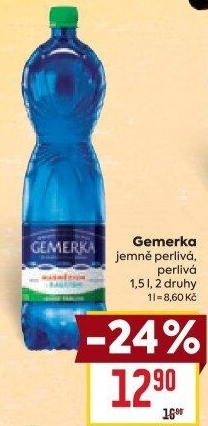 Minerální voda Gemerka