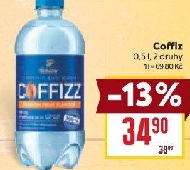 Ochucená voda kofeinová Coffizz Tchibo