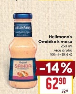 Omáčky k masu Hellmann'