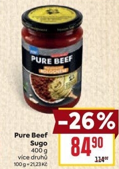 Omáčky Pure Beef Sugo Inzersdorfer