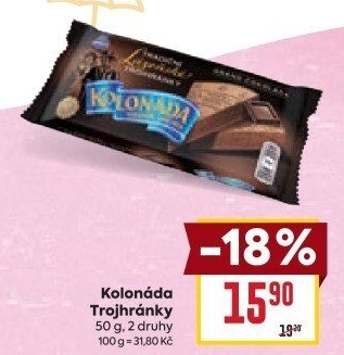 Oplatky trojhránky Kolonáda Opavia