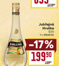 Pálenka Hruška Jubilejná St. Nicolaus