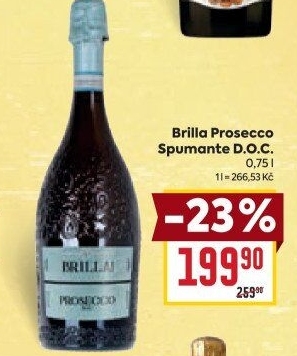 Prosecco Spumante DOC Brilla