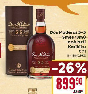 Rum 5+5 P.X. Dos Maderas