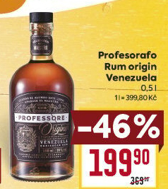 Rum Venezuela Carribiean Professore