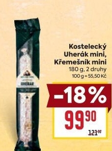 Salám Uherák kostelecký Kostelecké uzeniny