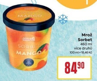 Sorbet v kelímku Mrož Prima
