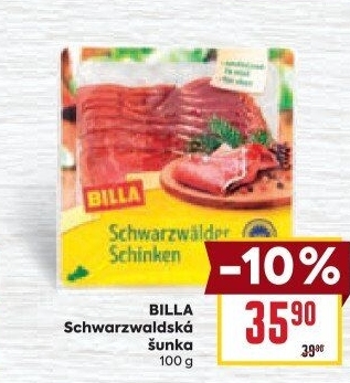 Šunka schwarzwaldská Billa