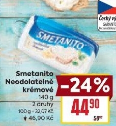 Sýr Smetanito neodolatelné Želetava
