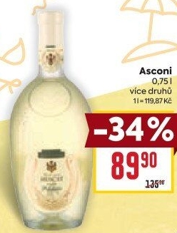 Vína Gold Asconi