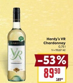 Víno Chardonnay Varietel Range Hardys