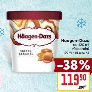 Zmrzlina v kelímku Häagen-Dazs