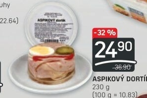 Aspikový dort