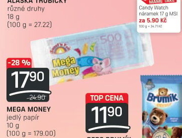 Jedlé bankovky Sweet'