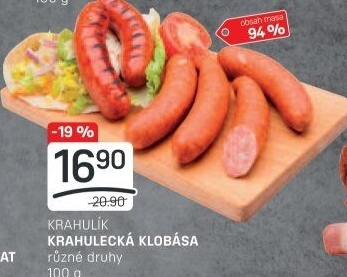 Krahulecká klobása Krahulík