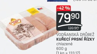 Kuřecí prsní řízky Vodňanské kuře