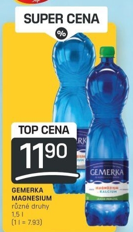Minerální voda Gemerka
