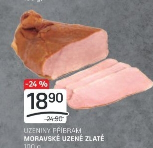 Moravské uzené zlatéPříbramská uzenina