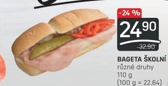 Obložená bageta