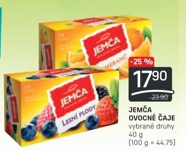 Ovocný čaj Jemča