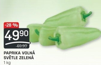Paprika světlá