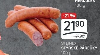 Párečky štýrské Steinex