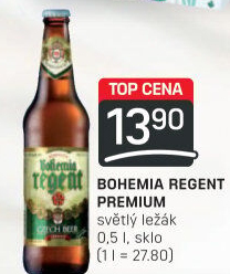 Pivo Premium Bohemia Regent