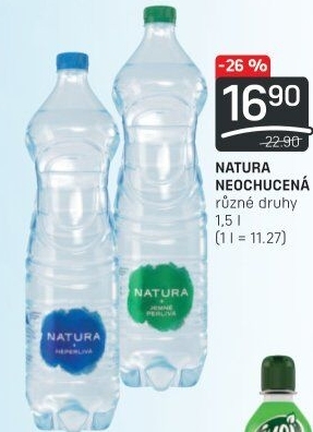 Přírodní voda Natura