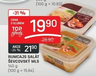 Salát Rumcajs Lahůdky Vavřík