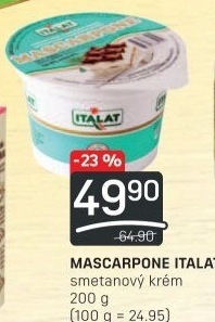 Sýr Mascarpone Italat