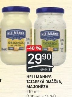 Tatarská omáčka Hellmann'