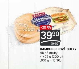 Bulky na hamburger Penam