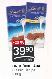 Čokoláda Lindt